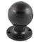 RAM Mount D Size 2.25" Ball on Round Plate w/AMPS Hole Pattern [RAM-D-254U] - Mealey Marine