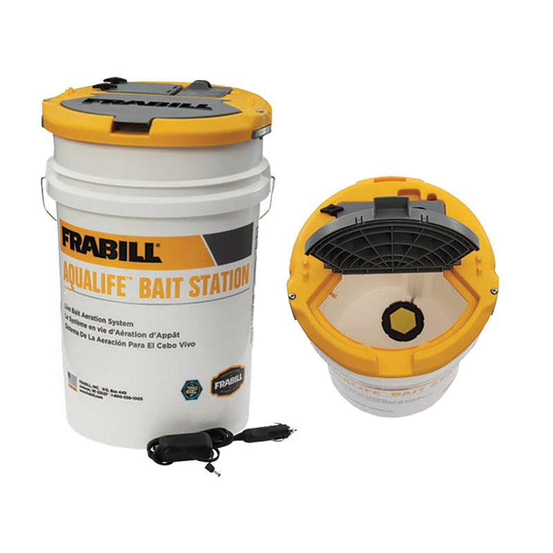 Frabill Aqua-Life Bait Station - 6 Gallon Bucket [14691] - Mealey Marine