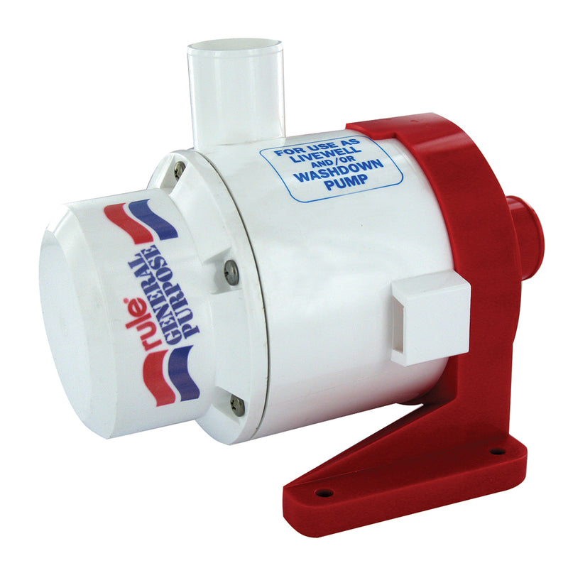 Rule 3700 GPH General Purpose End Suction Centrifugal Pump - 24V [18A] - Mealey Marine