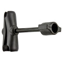 RAM Mount Double Socket Arm w/Retention Knob f/B Size 1" Balls [RAM-B-201-ALA1-KRU] - Mealey Marine