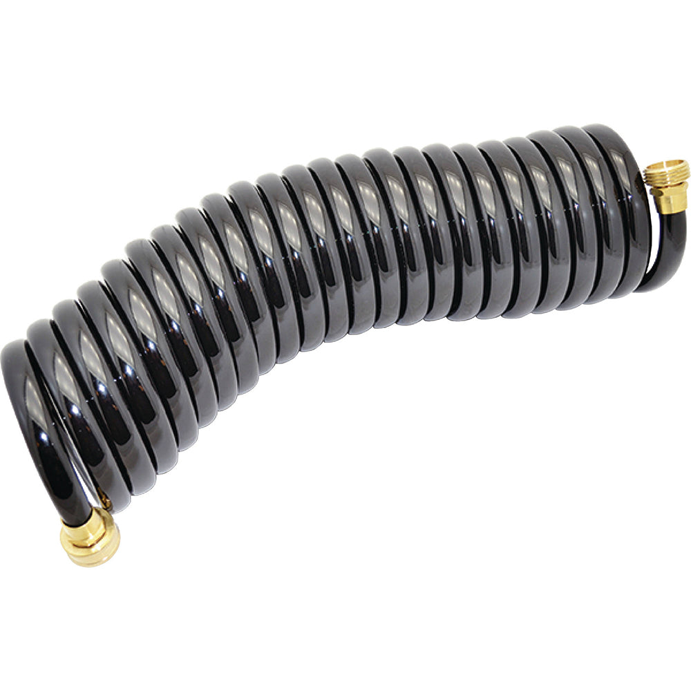 Johnson Pump Coiled Wash Down Hose - 25 - 1/2" Diameter [10615-00] - Mealey Marine