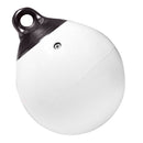 Taylor Made 12" Tuff End Inflatable Vinyl Buoy - White [1143] - Mealey Marine
