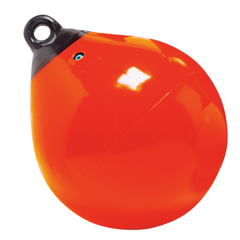 Taylor Made 12" Tuff End Inflatable Vinyl Buoy - Orange [61143] - Mealey Marine