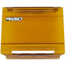 RIGID Industries E-Series Lens Cover 4" - Amber [104933] - Mealey Marine