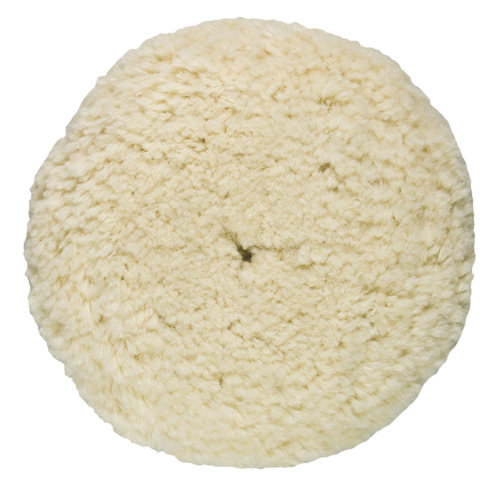 Presta Rotary Wool Buffing Pad - White Heavy Cut [810176] - Mealey Marine