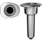 Mate Series Elite Screwless Stainless Steel 0 Rod  Cup Holder - Drain - Oval Top [C2000DS] - Mealey Marine
