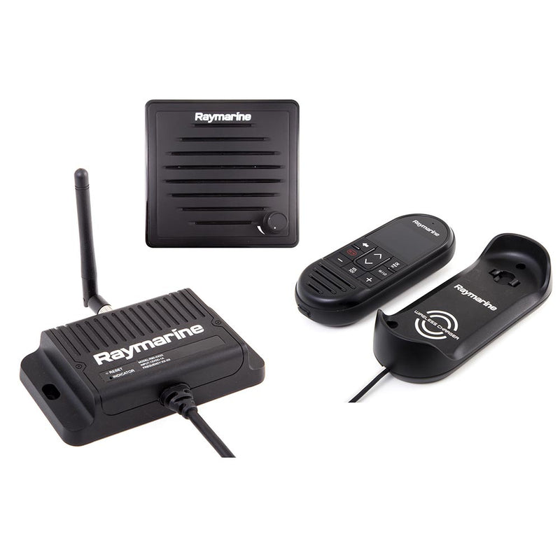 Raymarine Ray90 Wireless First Station Kit with Passive Speaker, Wireless Handset  Wireless Hub [T70433] - Mealey Marine
