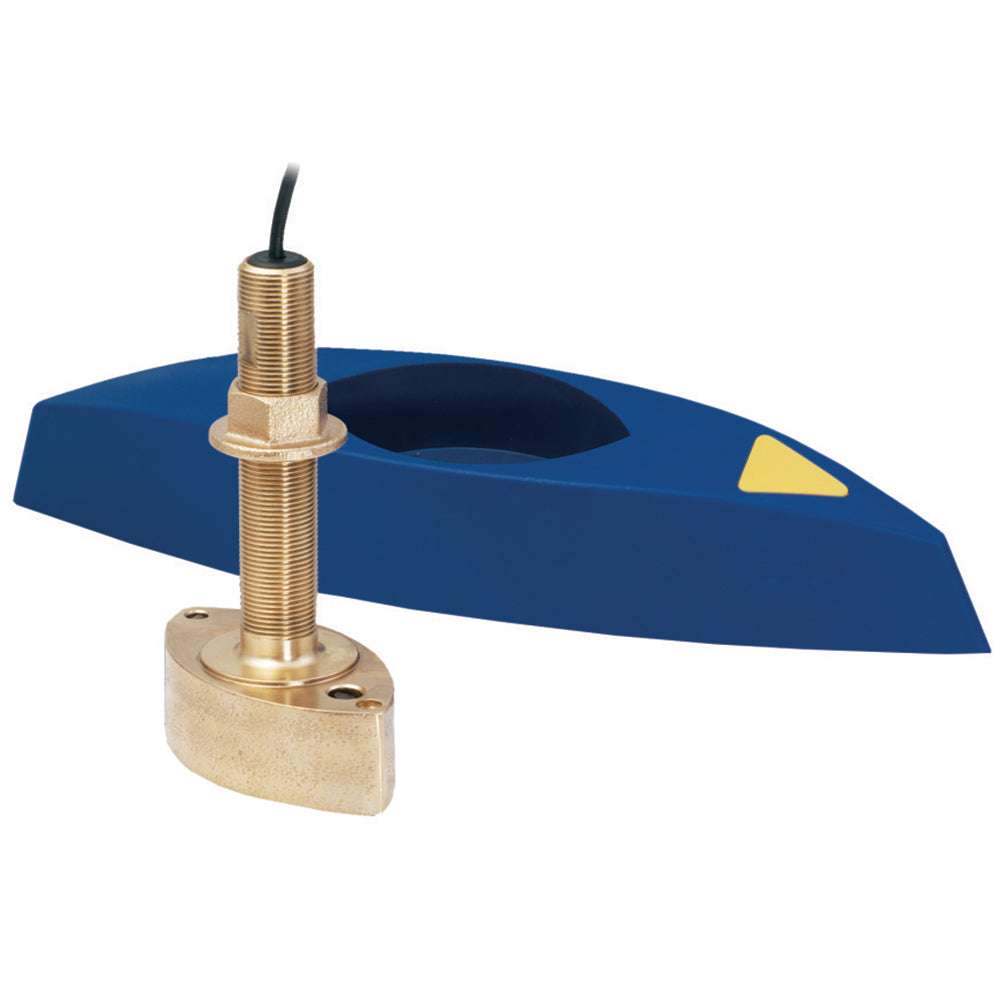 Airmar B45-DT-HB 600W Thru-Hull Transducer w/Fairing Block  Humminbird #9 Connector [B45-DT-HB] - Mealey Marine