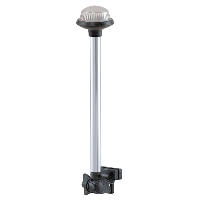 Perko Fold Down All-Round Frosted Globe Pole Light - Horizontal Mount - White [1634DP0CHR] - Mealey Marine
