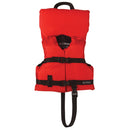 Onyx Nylon General Purpose Life Jacket - Infant/Child Under 50lbs - Red [103000-100-000-12] - Mealey Marine