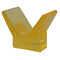 C.E. Smith Y-Stop 3" x 3" - 1/2" ID Yellow PVC [29554] - Mealey Marine