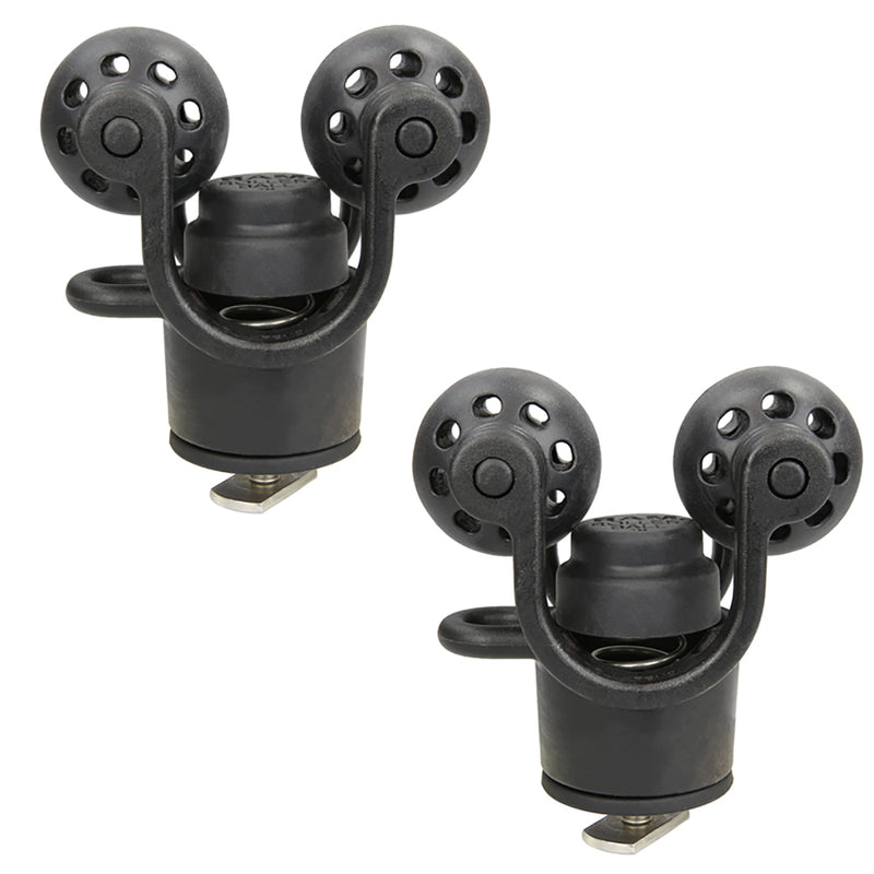 RAM Mount 2-Pack RAM Roller-Ball Paddle  Accessory Holder [RAP-412-2] - Mealey Marine