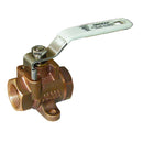 GROCO 1/2" NPT Bronze Inline Fuel Valve [FV-500] - Mealey Marine