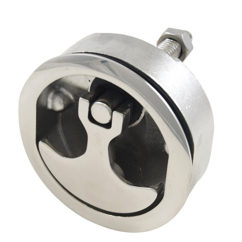 Whitecap Compression Handle Stainless Steel Non-Locking 3" OD - 1/4 Turn [S-8235C] - Mealey Marine