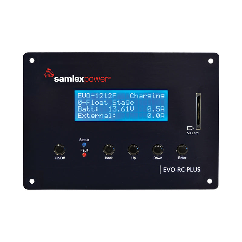 Samlex Programmable Remote Control f/Evolution F Series Inverter/Charger - Optional [EVO-RC-PLUS] - Mealey Marine