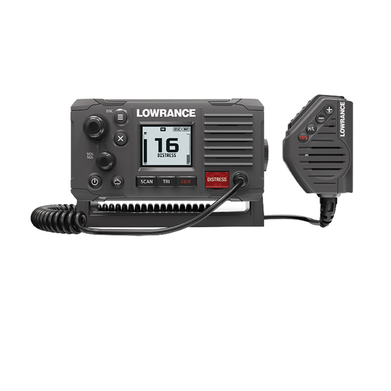 Lowrance Link-6S Class D DSC VHF Radio - Gray - NMEA 0183 [000-14493-001] - Mealey Marine