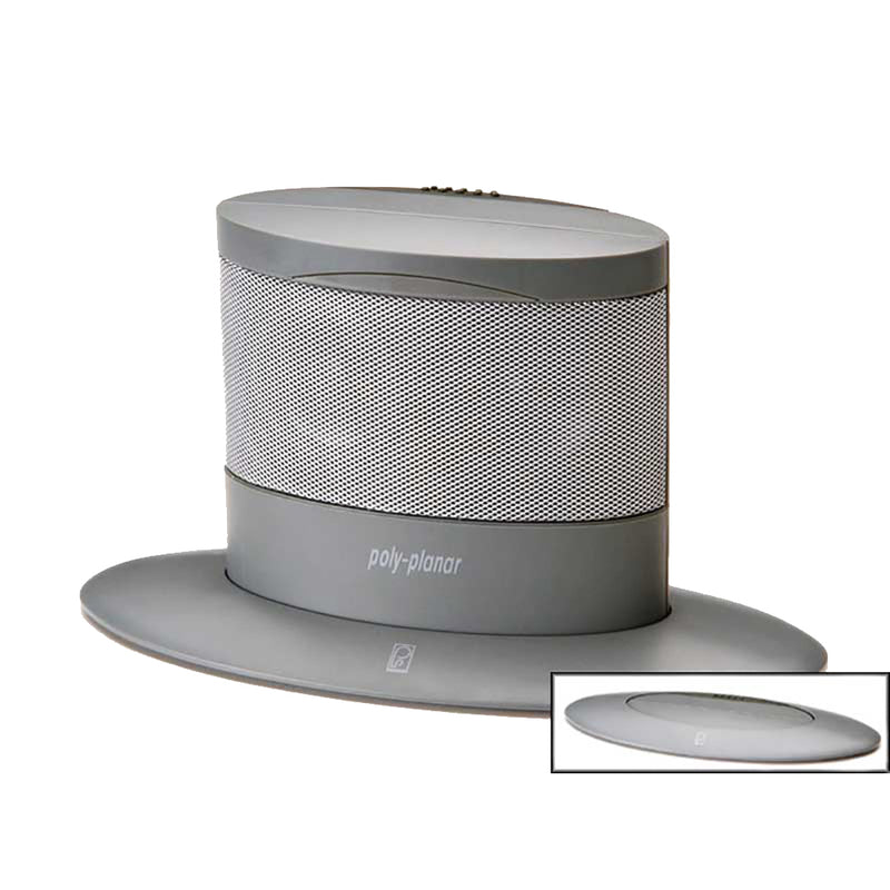Poly-Planar Oval Waterproof Pop-Up Spa Speaker - Gray [MA7020G] - Mealey Marine