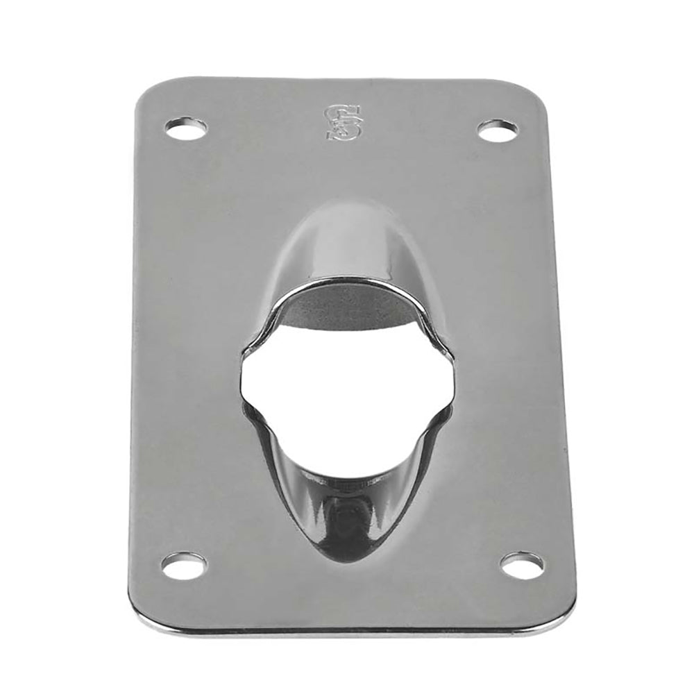 Schaefer Halyard Exit Plate f/Up To 3/4" Line - Flat [34-48] - Mealey Marine