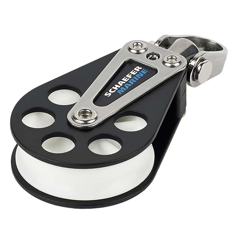 Schaefer Single Aluminum Block - 51mm Sheave [504-05] - Mealey Marine