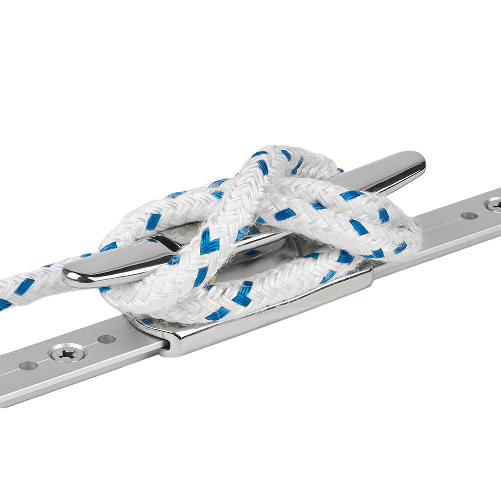 Schaefer Mid-Rail Chock/Cleat Stainless Steel - 1-1/4" [70-75] - Mealey Marine