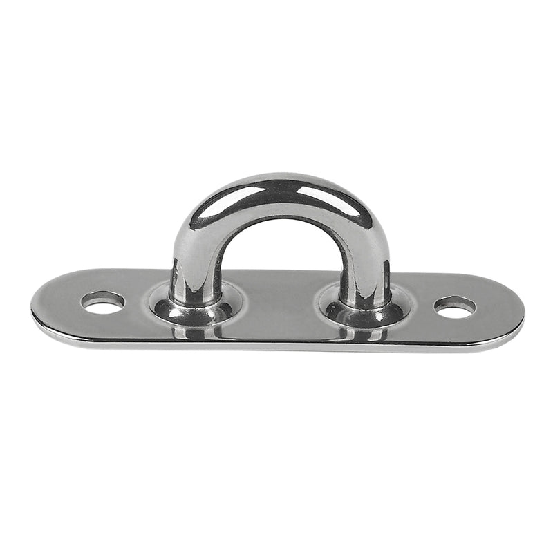 Schaefer Stainless Steel Welded Pad Eye - 2-1/4"L x 5/8"W [78-05] - Mealey Marine