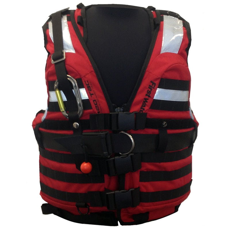 First Watch HBV-100 High Buoyancy Type V Rescue Vest - Medium-X-Large - Red [HBV-100-RD-M-XL] - Mealey Marine