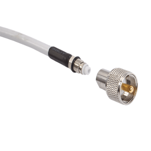 Shakespeare PL-259-ER Screw-On PL-259 Connector f/Cable w/Easy Route FME Mini-End [PL-259-ER] - Mealey Marine