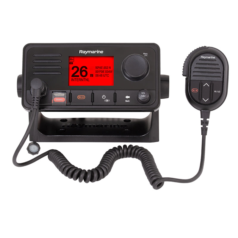 Raymarine Ray63 Dual Station VHF Radio w/GPS [E70516] - Mealey Marine
