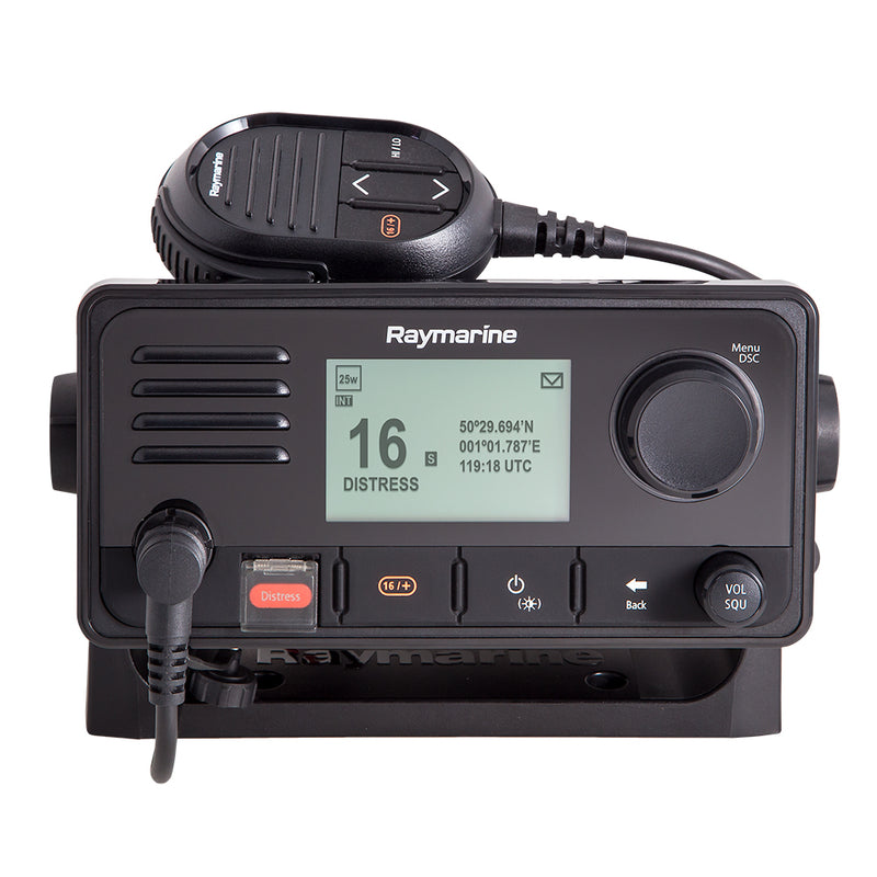 Raymarine Ray63 Dual Station VHF Radio w/GPS [E70516] - Mealey Marine