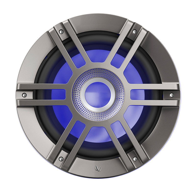 Infinity 10" Marine RGB Kappa Series Speakers - Titanium/Gunmetal [KAPPA1050M] - Mealey Marine