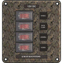 Blue Sea 4323 Circuit Breaker Switch Panel 4 Position - Camo [4323] - Mealey Marine
