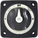 Blue Sea 6008200 m-Series Selector 3 Position Battery Switch - Black [6008200] - Mealey Marine
