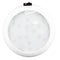 Innovative Lighting 5.5" Round Some Light - White/Red LED w/Switch - White Housing [064-5140-7] - Mealey Marine