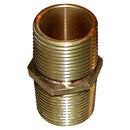 GROCO Bronze Pipe Nipple - 1/2" NPT [PN-500] - Mealey Marine