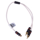 FUSION MS-RCAYM Premium RCA Splitter 1 Female to 2 Male [010-12621-00] - Mealey Marine