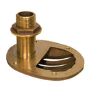 GROCO 1" Bronze Combo Scoop Thru-Hull w/Nut [STH-1000-W] - Mealey Marine