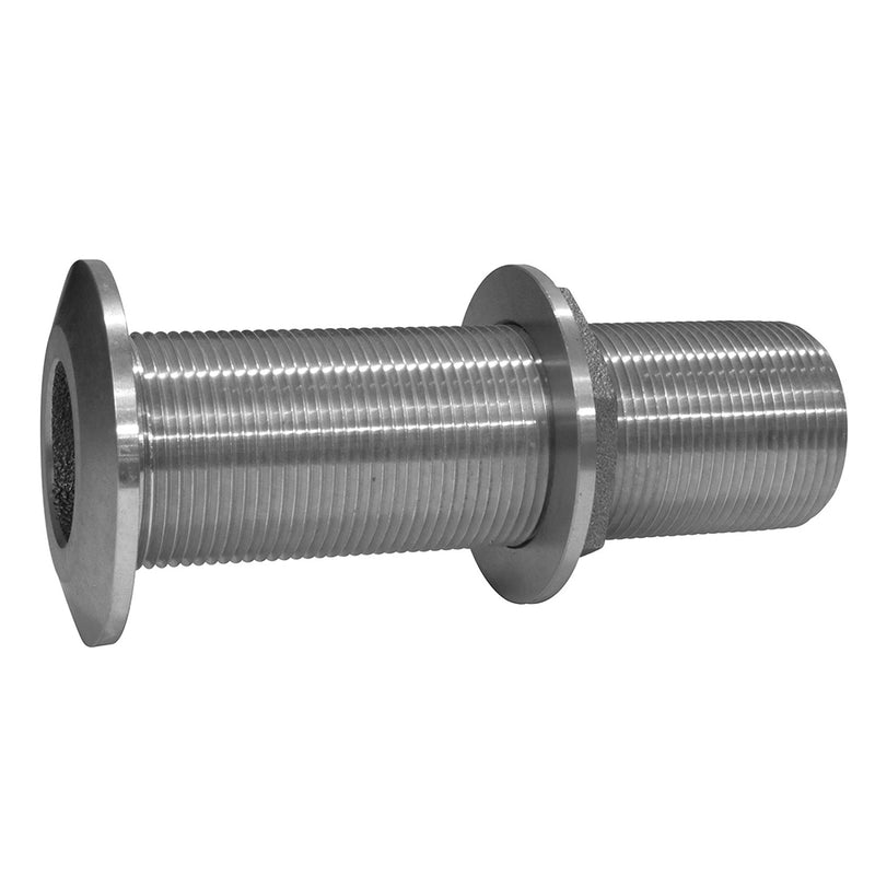 GROCO 3/4" Stainless Steel Extra Long Thru-Hull Fitting w/Nut [THXL-750-WS] - Mealey Marine