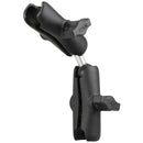 RAM Mount Double Socket Arm w/Dual Extension  Ball Adapter [RAM-B-201-201U] - Mealey Marine