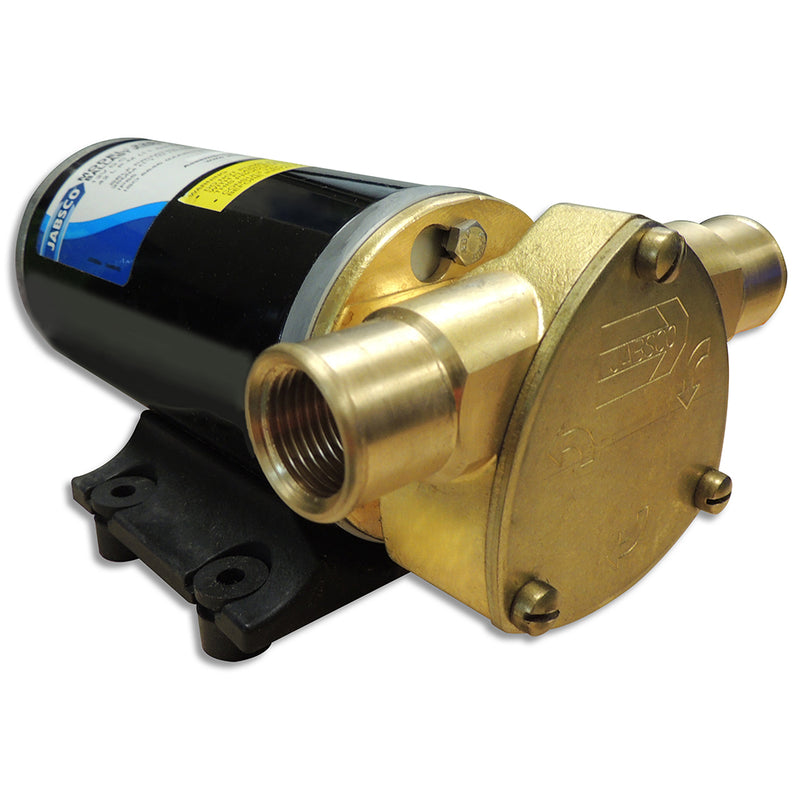 Jabsco Ballast King Bronze DC Pump w/o Switch - 15 GPM [22610-9007] - Mealey Marine