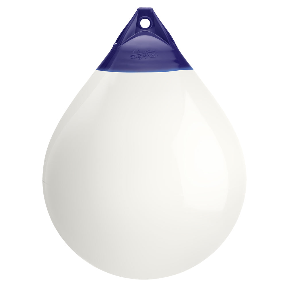 Polyform A Series Buoy A-6 - 34" Diameter - White [A-6 WHITE] - Mealey Marine