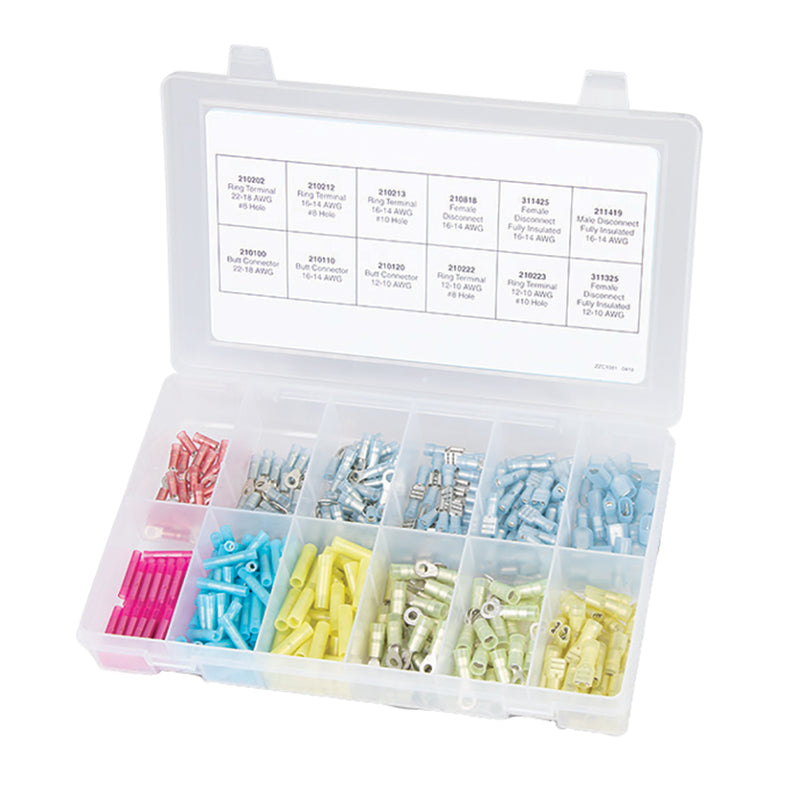 Ancor 440-Piece Nylon Connectors  Terminal Kit [250101] - Mealey Marine