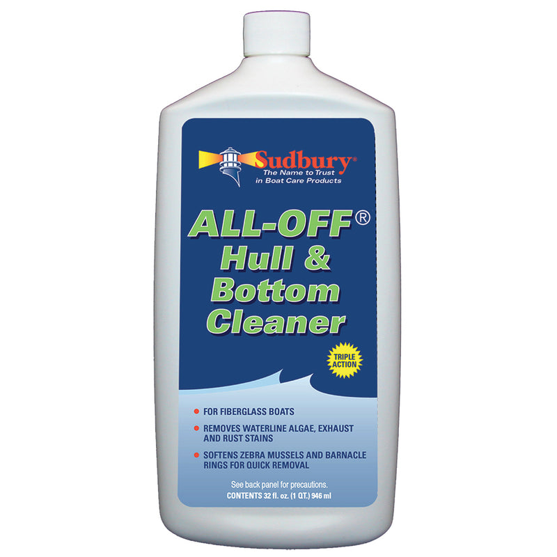 Sudbury All-Off Hull/Bottom Cleaner - 32oz *Case of 12* [2032CASE] - Mealey Marine