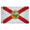 Taylor Made Florida Nylon Flag 12" x 18" [93096] - Mealey Marine