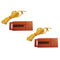 Orion Safety Whistle w/Lanyards - 2-Pack [676] - Mealey Marine