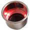 Sea-Dog LED Flush Mount Combo Drink Holder w/Drain Fitting - Red LED [588071-1] - Mealey Marine