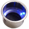 Sea-Dog LED Flush Mount Combo Drink Holder w/Drain Fitting - Blue LED [588074-1] - Mealey Marine