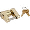 Sea-Dog Brass Plated Coupler Lock - 2 Piece [751030-1] - Mealey Marine