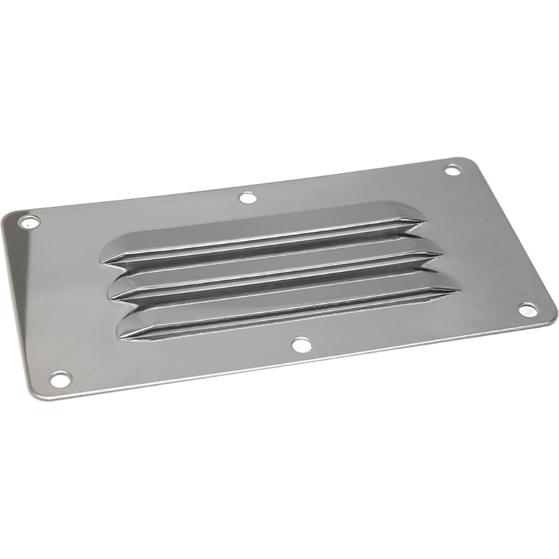 Sea-Dog Stainless Steel Louvered Vent - 5" x 2-5/8" [331380-1] - Mealey Marine