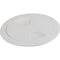 Sea-Dog Screw-Out Deck Plate - White - 4" [335740-1] - Mealey Marine