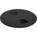 Sea-Dog Screw-Out Deck Plate - Black - 5" [335755-1] - Mealey Marine